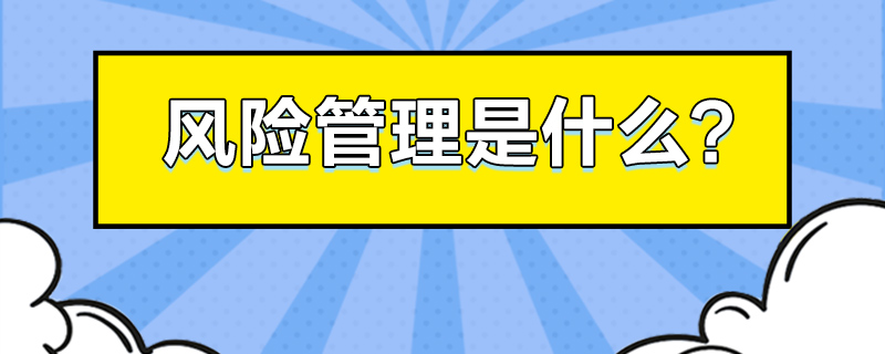 风险管理是什么