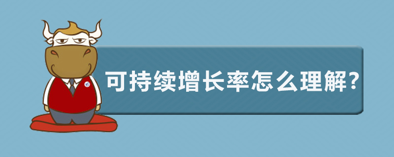 可持续增长率怎么理解