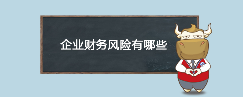 企业财务风险有哪些