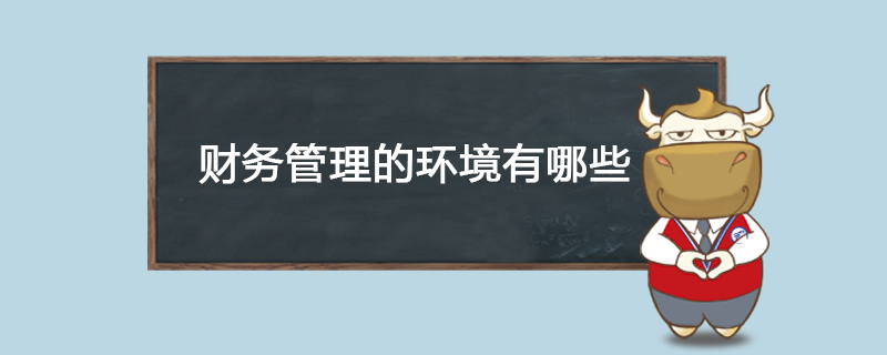 财务管理的环境有哪些